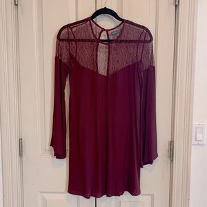 Bell Sleeved Lace dress